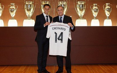 چیچاریتو بعد از پیوستن به رئال: هیچ بازیکنی نمی‌تواند به این تیم نه بگوید