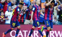 بارسلونا 2 - 0 رئال سوسیداد/هفته سی و ششم لالیگا/خلاصه مسابقه