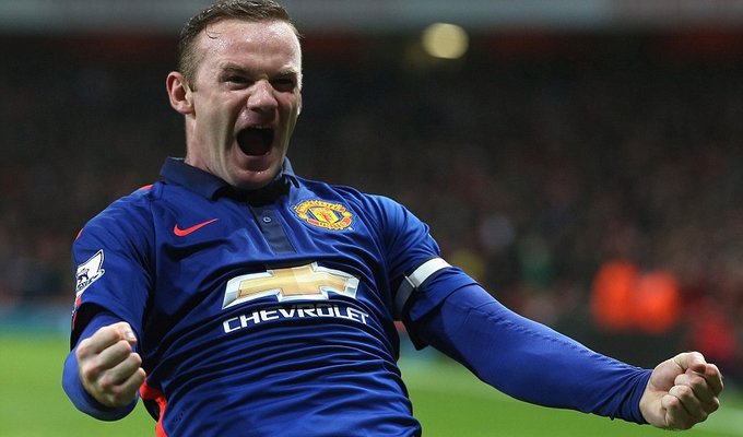 anchester United captain Wayne Rooney celebrates scoring his side's second in their 2-1 w.jpg