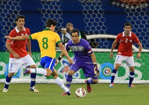 برزیل ۲-۱ شیلی/بازی دوستانه