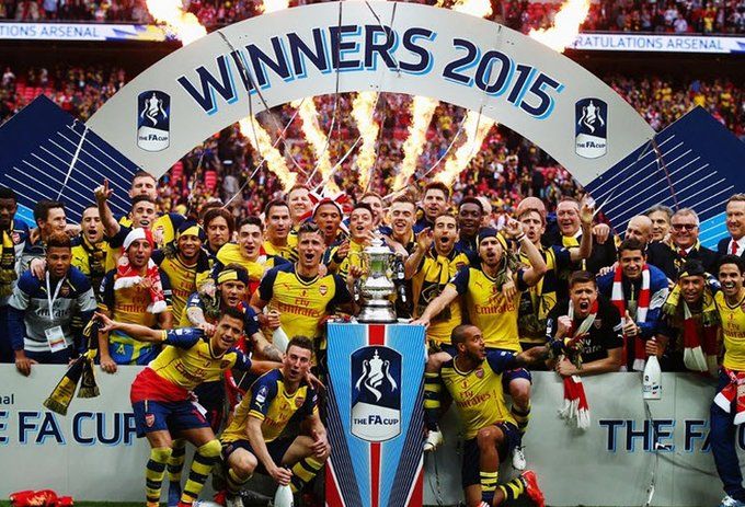 آرسنال 4 - 0 آستون ویلا/فینال جام حذفی انگلستان/خلاصه مسابقه + جشن قهرمانی