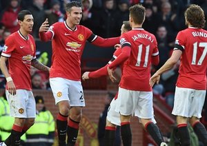 رابین فن پرسی|منچستر یونایتد 3 - 1 لیستر سیتی / لیگ جزیره