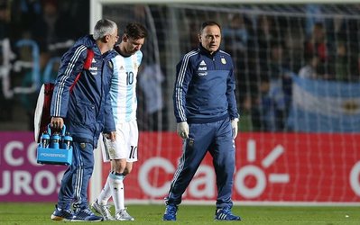 مصدومیت مسی در آستانه کوپا آمه‌ریکا 2016