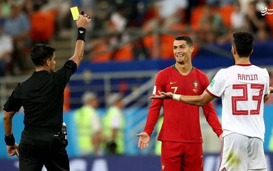 اخراج نشدن رونالدو مقابل ایران درست بود!/ VAR به نظرم خیلی بد است