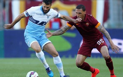 سری‌آ | لاتزیو 1 - رم 2 / نایب‌قهرمانی جالوروسی با پیروزی در دربی دلا کاپیتاله+ ویدئوی مسابقه