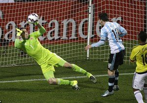 دیوید اوسپینا|آرژانتین 0 (5) - (4) 0 کلمبیا / کوپا آمریکا