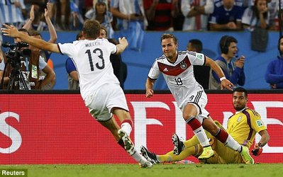 گوتسه بهترین بازیکن فینال شد