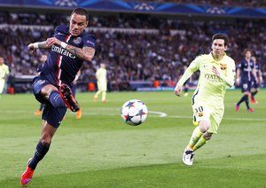 گرگوری فن در وایل|پاریس سن ژرمن 1 - 3 بارسلونا / لیگ قهرمانان