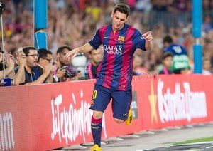 لیونل مسی|بارسلونا 6-0 لئون / دیدار دوستانه