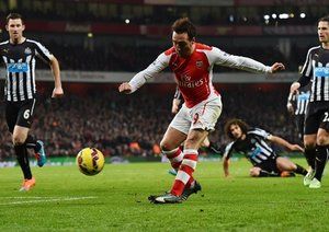 سانتی کازورلا|آرسنال 4 - 1 نیوکاسل / لیگ جزیره