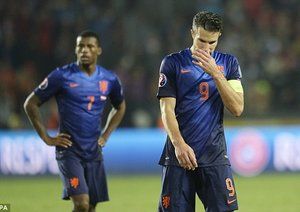 روبن فن پرسی|چک 2-0 هلند / مقدماتی یورو