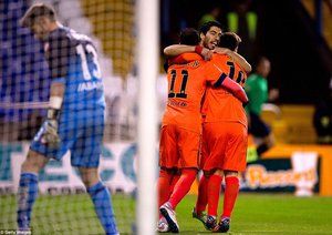 لیونل مسی|دپورتیوو لاکرونیا 0 - 4 بارسلونا / لالیگا