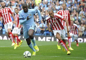 یحیی توره|منچسترسیتی 0-1 استوک سیتی / لیگ جزیره