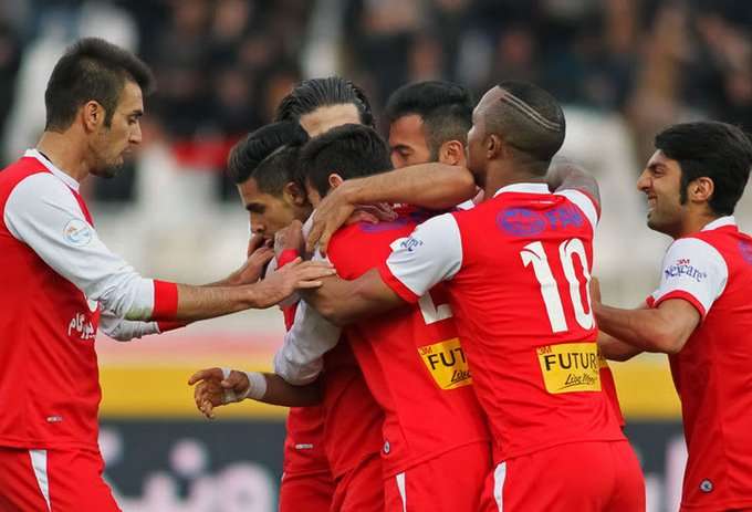 شادی بازیکنان تراکتور