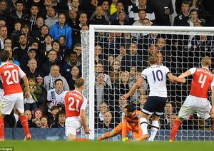 کالوم چمبرز|تاتنهام 1 - 2 آرسنال / جام اتحادیه