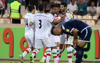 مقدماتی جام جهانی 2018 | ایران 6 - گوام 0 / تیم ملی شاگردان گری وایت را شش‌تایی کرد
