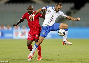 جورجیو کیه لینی|ایتالیا 1 - 0 مالت / مقدماتی یورو 2016