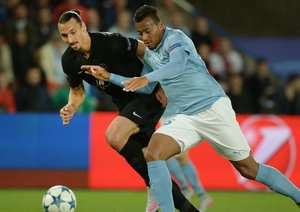 زلاتان ایبراهیموویچ|پاریس سن ژرمن 2 - 0 مالمو / لیگ قهرمانان