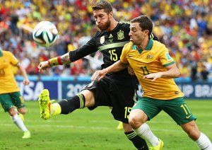 سرخیو راموس|استرالیا 0-3 اسپانیا / مرحله گروهی جام جهانی