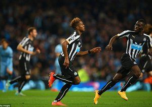 رونالدو آرونز|منچسترسیتی 0 - 2 نیوکاسل / جام اتحادیه