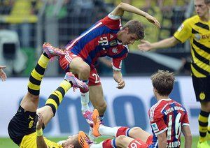 توماس مولر|بایرن مونیخ 0-2 دورتموند / سوپر جام آلمان