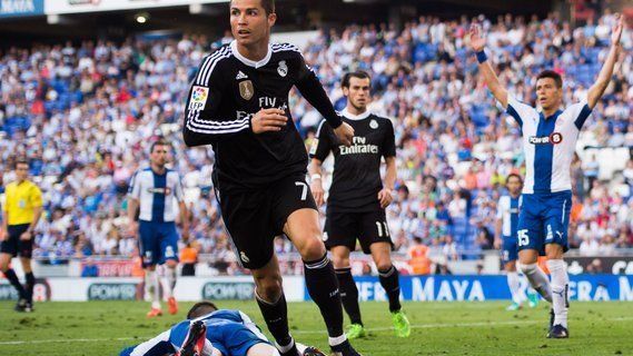 اسپانیول 1 - 4 رئال مادرید/هفته سی و هفتم لالیگا/گل های مسابقه