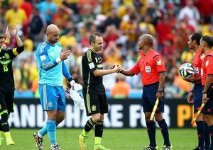 آندرس اینیستا - خوزه مانوئل رینا|استرالیا 0-3 اسپانیا / مرحله گروهی جام جهانی