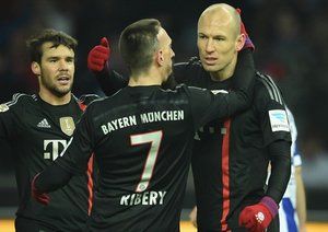 آرین روبن|هرتابرلين 0 - 1 بایرن مونیخ / بوندسلیگا