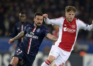 ازکویل لاوْتزی|پاریس سن ژرمن 3 - 1 آژاكس / لیگ قهرمانان