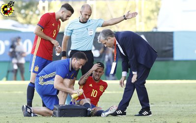 بازیکن رئال مادرید راهی بیمارستان شد