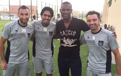 عکس روز | دیدار آبیدال با کاپیتان سابق کاتالان‌ها در قطر