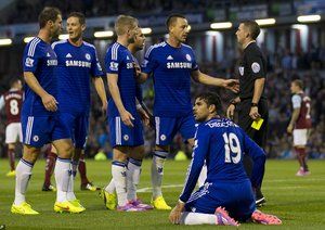 دیگو کاستا|برنلی 1-3 چلسی / لیگ جزیره