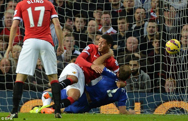 John Terry-Branislav Ivanović - Chelsea Vs Manchester United 3.jpg