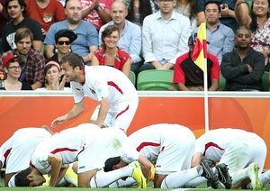 شادی بازیکنان اردن