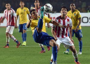 تیاگو  سیلوا|برزیل 1 (3) - (4) 1 پاراگوئه / کوپا آمریکا 2015