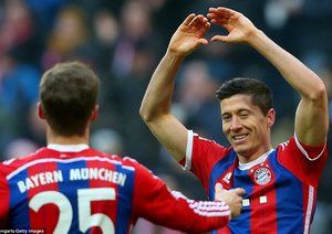 رابرت لواندوفسکی|بایرن مونیخ 8 - 0 هامبورگ / بوندسلیگا