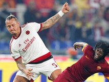 AC Milan end 2014 with a battling display in Rome