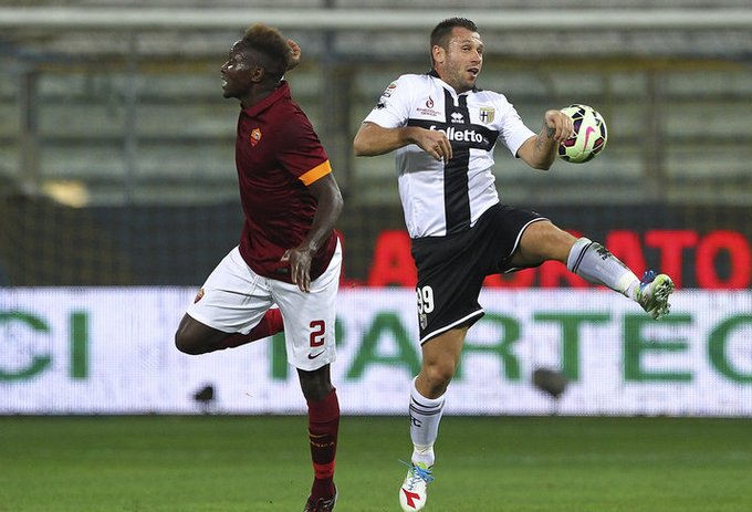 پارما 1 - 2 آاس رم / هفته چهارم سری آ(گل های بازی)