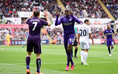 لیگ جزیره | سوانسی 2 - منچستر سیتی 4 / بازگشت بونی با گلزنی به قلب هواداران + چیدمان