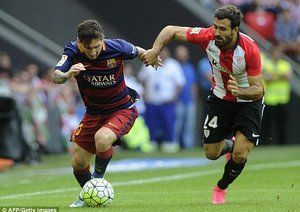 لیونل مسی|اتلتیک بیلبائو 0 - 1 بارسلونا / لالیگا