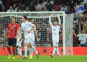 وین رونی|انگلیس 1-0 نروژ / دیدار دوستانه