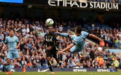 لیگ جزیزه | منچستر سیتی ۴ - تاتنهام ۱ / پیروزی من سیتی با درخشش آگوئرو