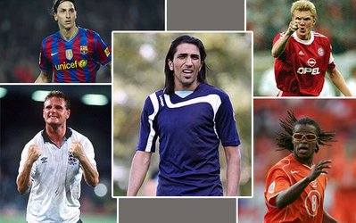 کرار بالاتر از افنبرگ، زلاتان، داویدز و گاسکویین نیست