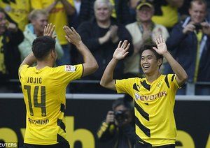 شینجی کاگوا|دورتموند 3-1 فرایبورگ/ بوندسلیگا