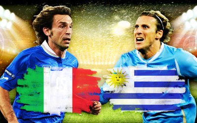 پیش‌بازی ایتالیا – اروگوئه / جنگ سوارز و بوفون