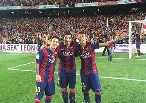 مسی - سوارز - نیمار