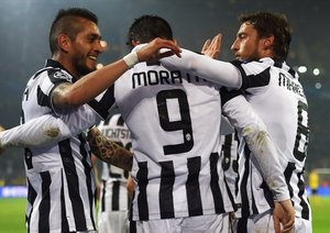 آلوارو موراتا|بوروسيا دورتموند 0 - 3 یوونتوس / لیگ قهرمانان