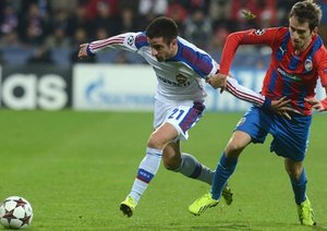 ویکتوریا پلژن ۲-۱ زسکا مسکو / گروه D لیگ فهرمانان اروپا