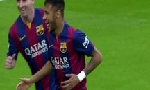 ویدئو: گل اول بارسلونا / نیمار