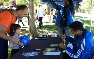 خانواده بیتآشور بازیهای ایران را از نزدیک تماشا میکنند